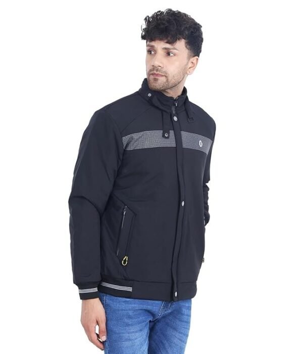 Jacket For Men Casual Zipper Bomber For Winter - Image 2