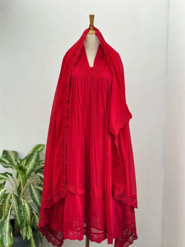Signature Anarkali – Premium Pure Mul Cotton - Image 3