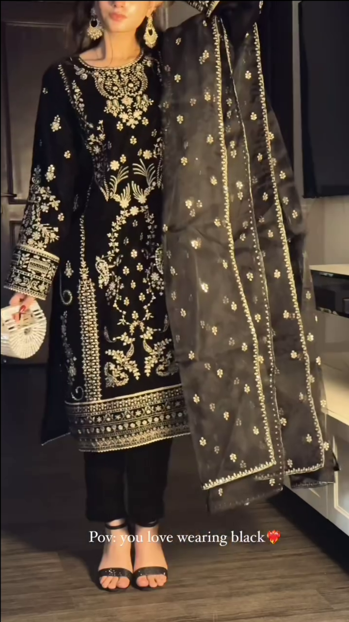 Presenting New Collation Top Bottom With Dupatta Set