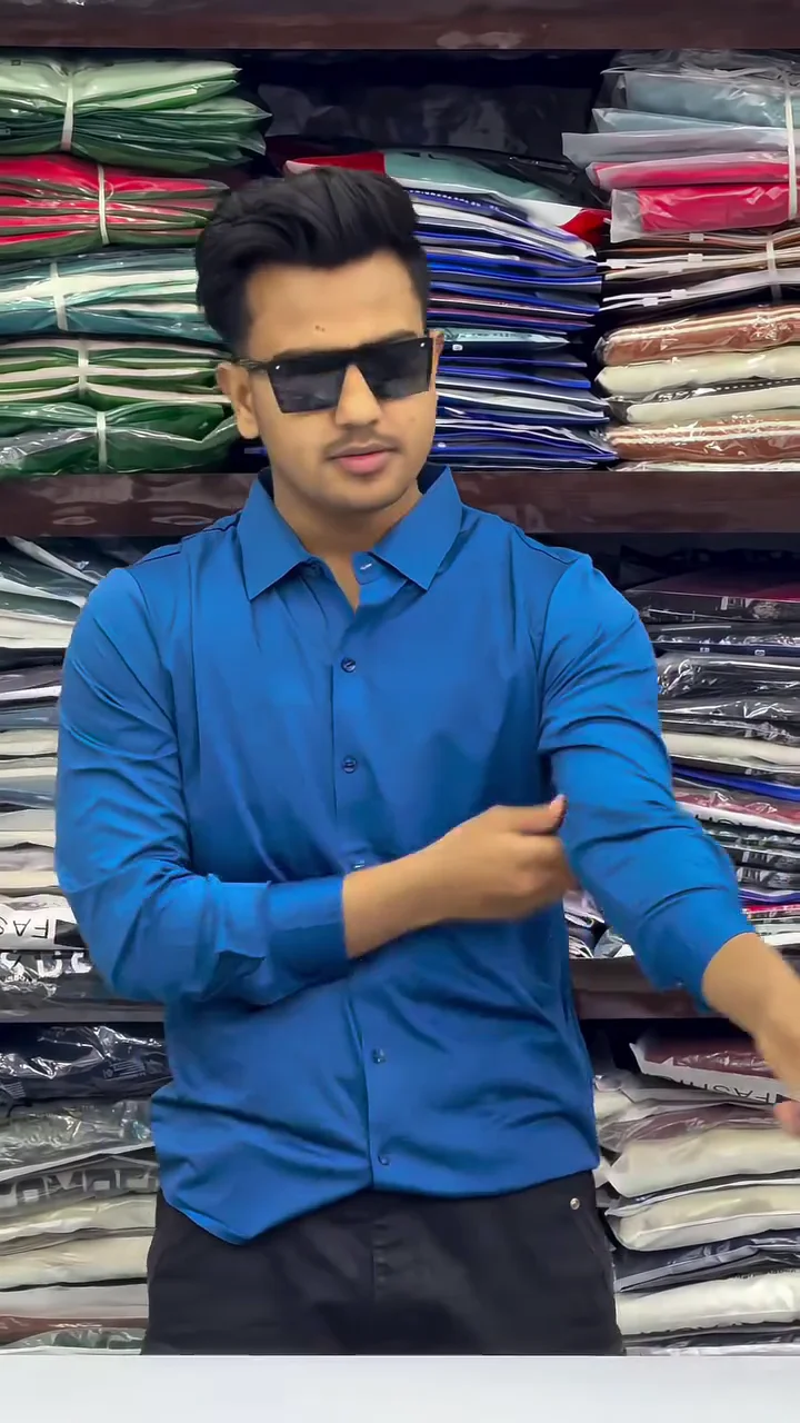 Men's Regular Fit Solid Soft Touch Cotton Casual Shirt with Pocket Design with Spread Collar & Full Sleeves Formal Shirt Men's Button-Down Shirt