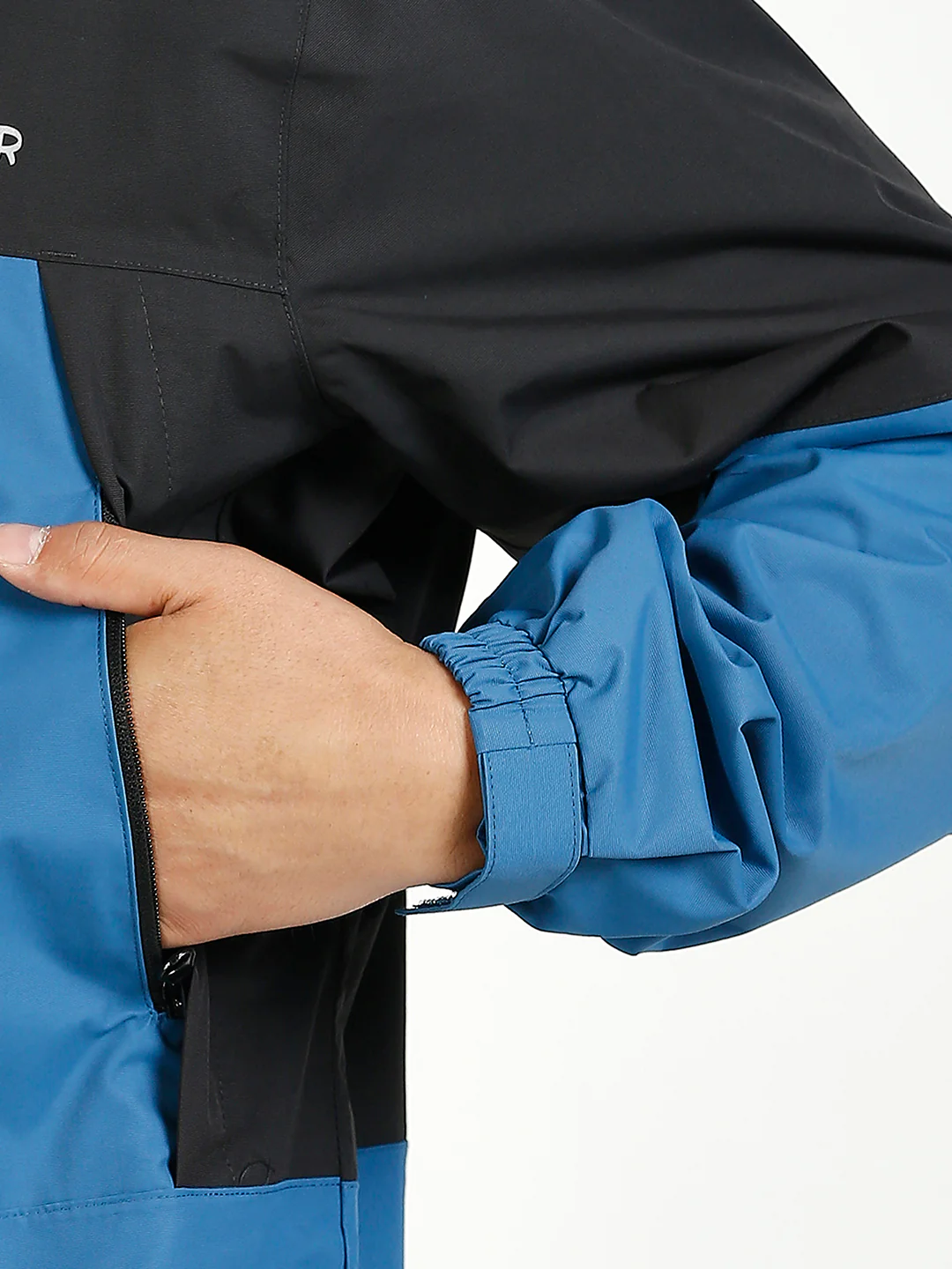 StormGuard Black Poseidon Men's Rain Jacket - Image 3
