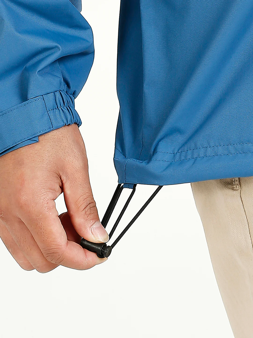 StormGuard Black Poseidon Men's Rain Jacket - Image 5