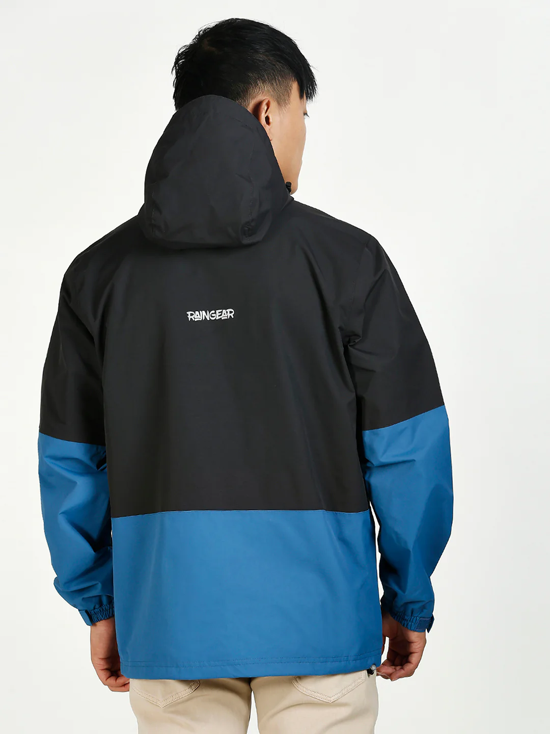 StormGuard Black Poseidon Men's Rain Jacket - Image 2