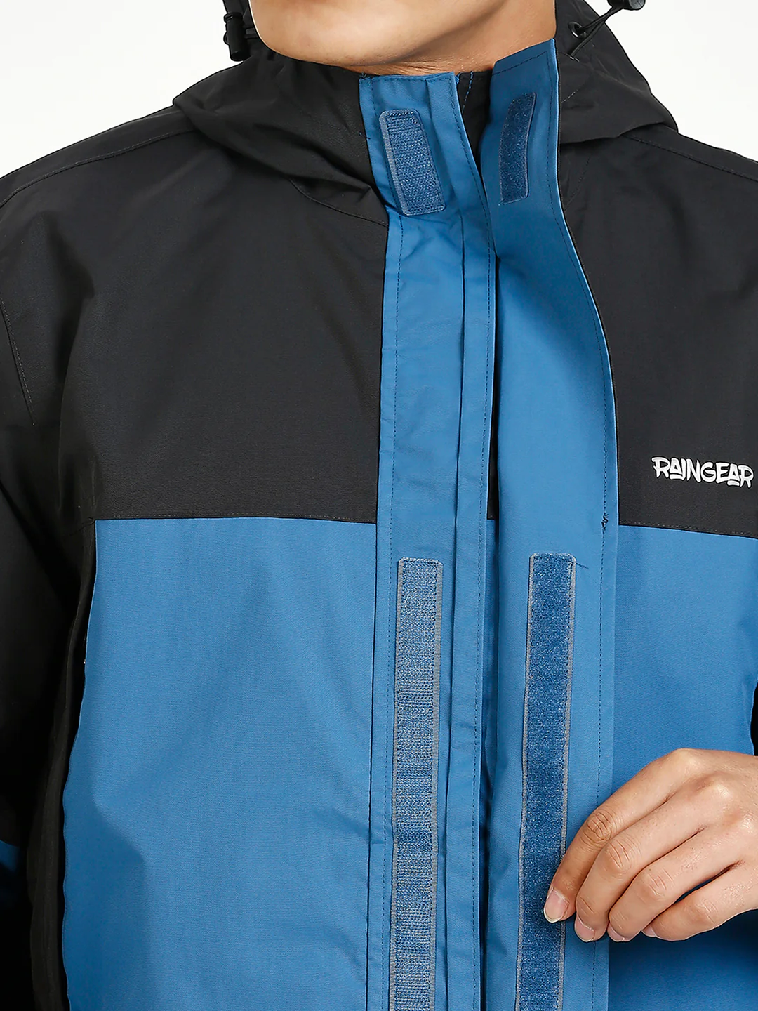 StormGuard Black Poseidon Men's Rain Jacket - Image 6