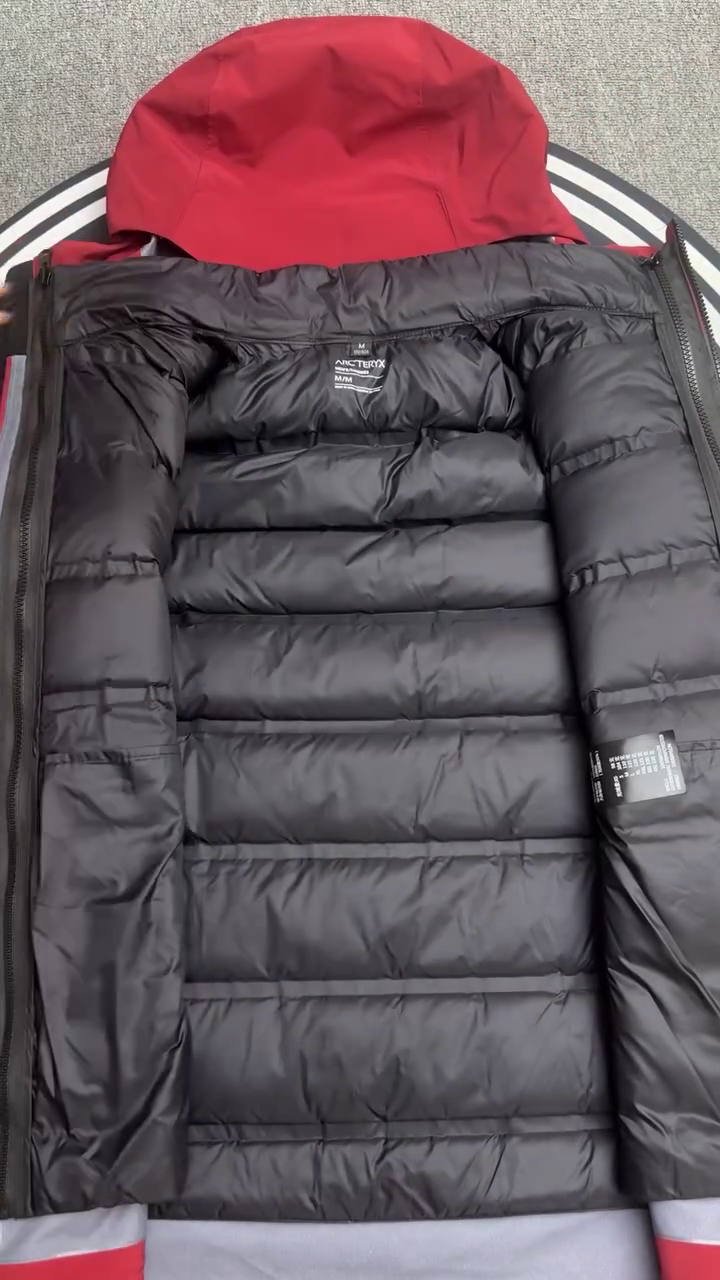 Waterproof Hooded Rain Jacket with Inner Vest - Image 2