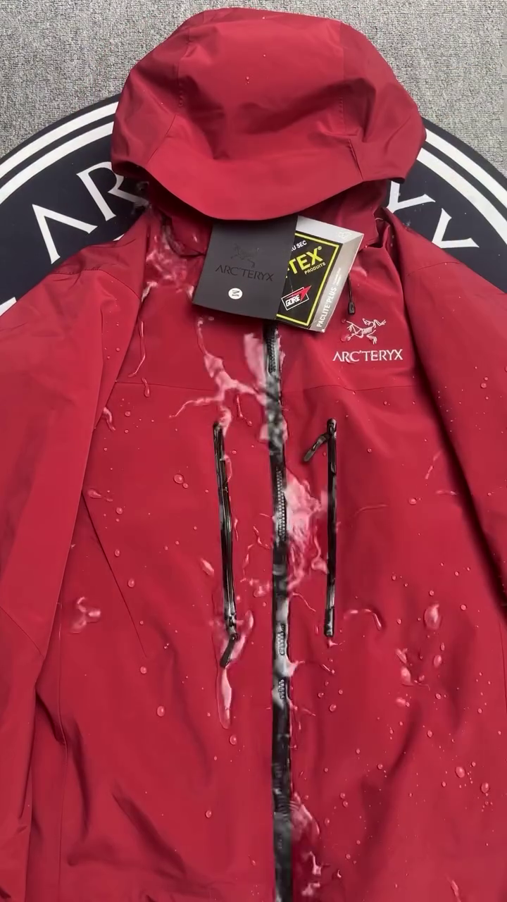 Waterproof Hooded Rain Jacket with Inner Vest
