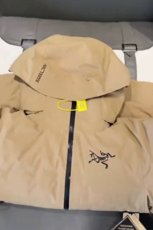 Khaki Insulated Winter Jacket