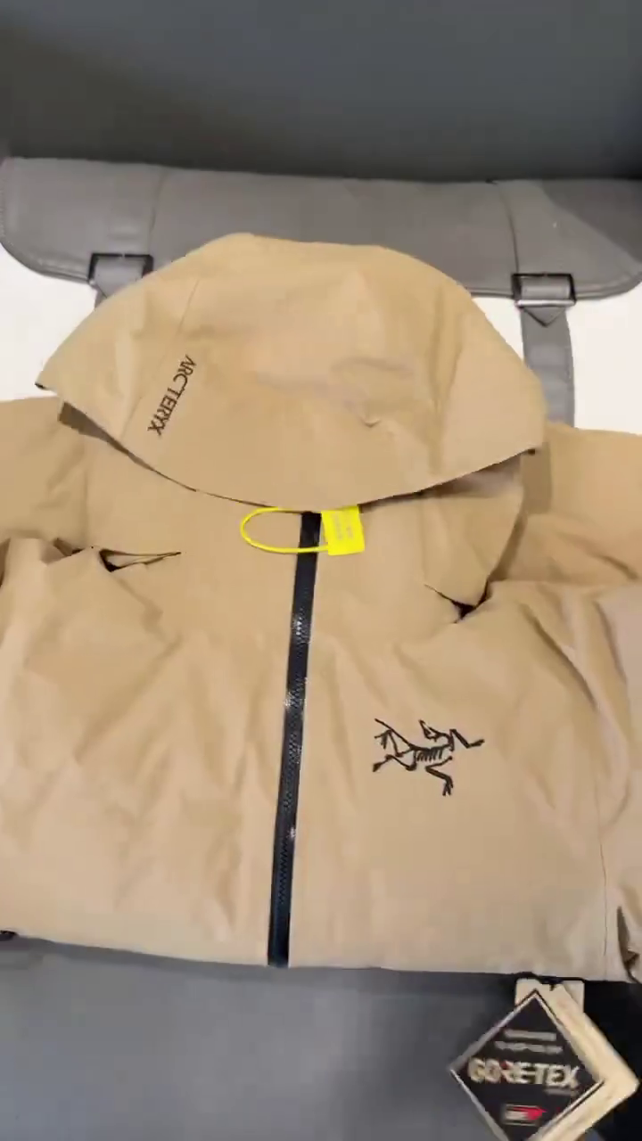 Khaki Insulated Winter Jacket