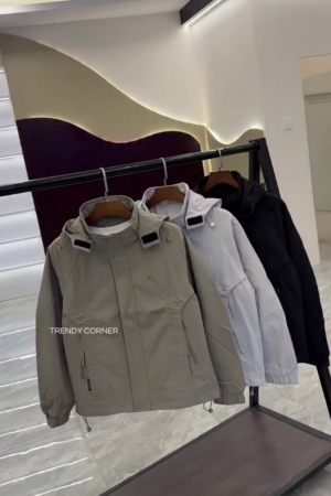 Minimalist Hooded Outdoor Jacket