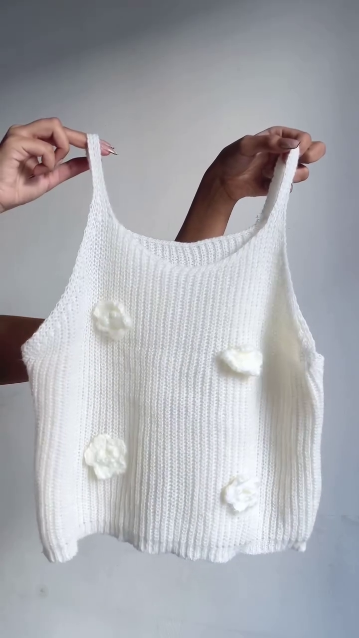Women's Winter White Cable Knit Sweater - Image 2