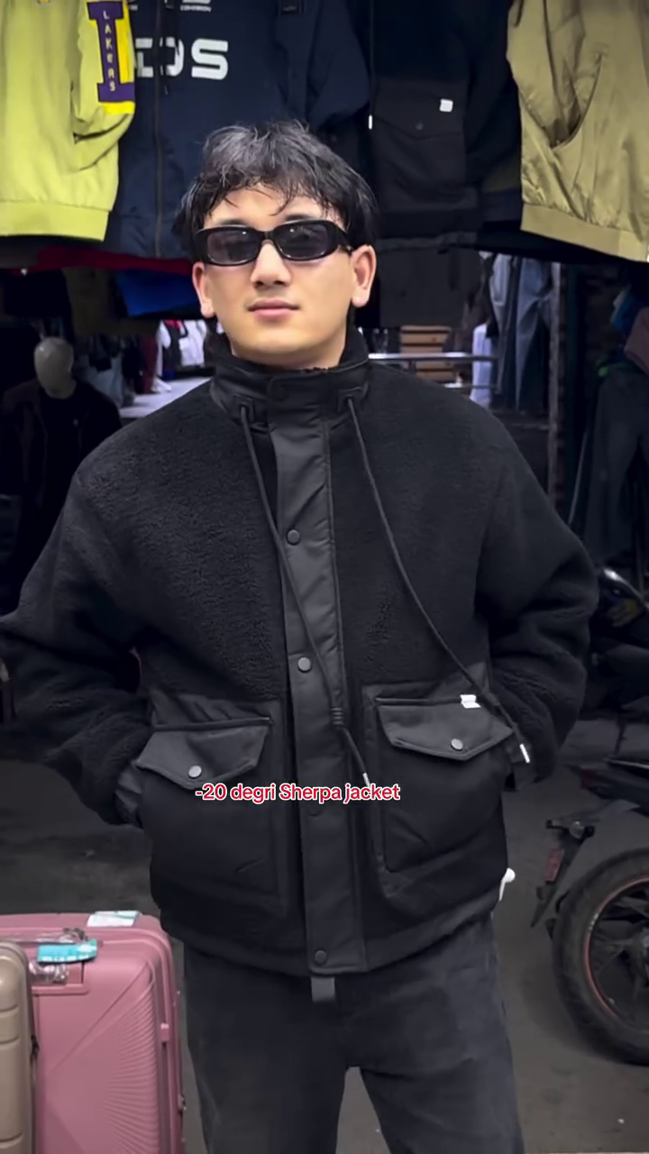 Brown Sherpa Winter Jacket - Image 6